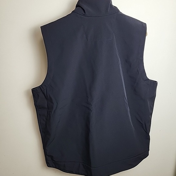 NWT Carhartt LARGE Rain Defender Softshell Zip Up Relaxed Fit Vest Black Vest - Picture 5 of 9